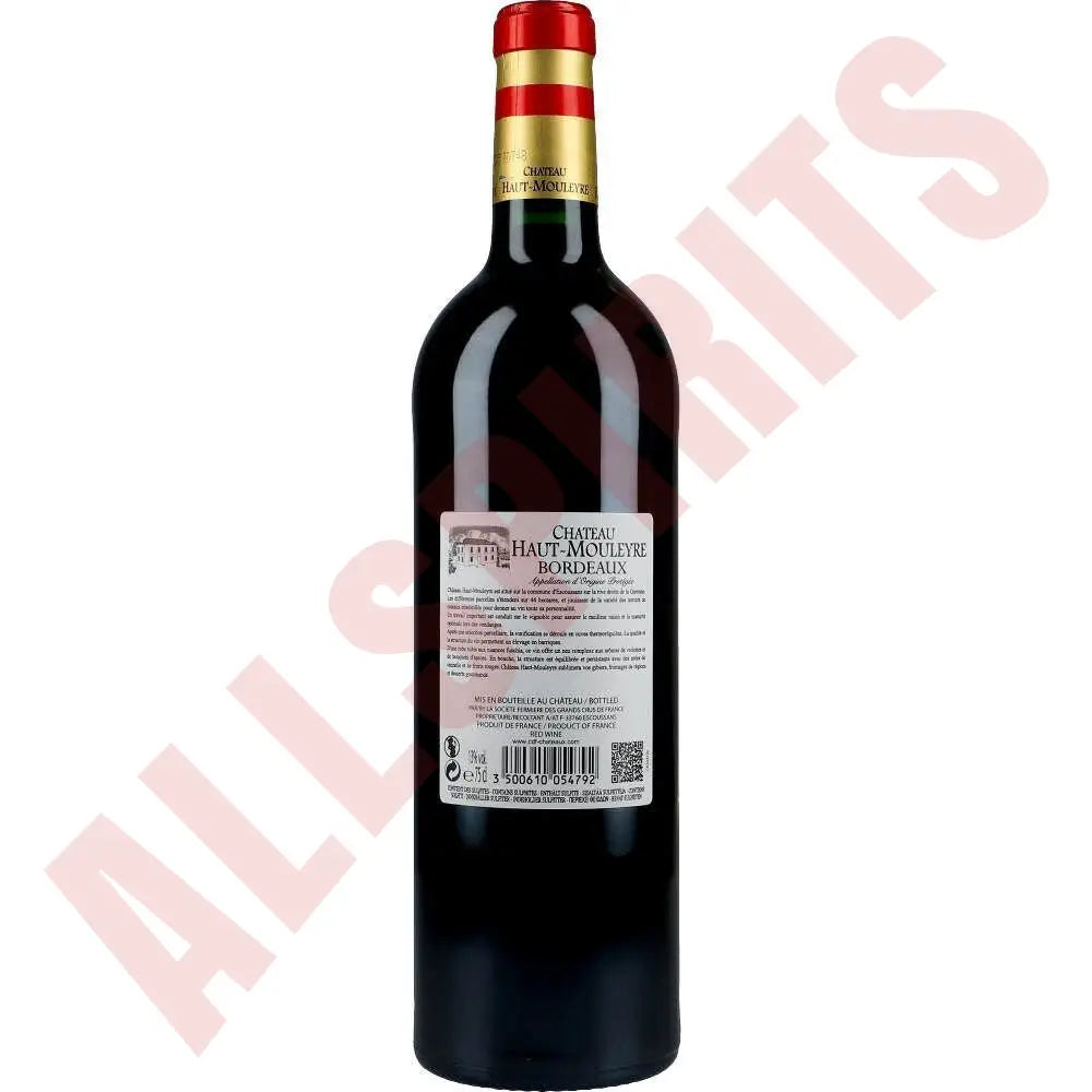 Chateu Haut Mouleyre Bordeaux 13% 0,75 ltr. - AllSpirits