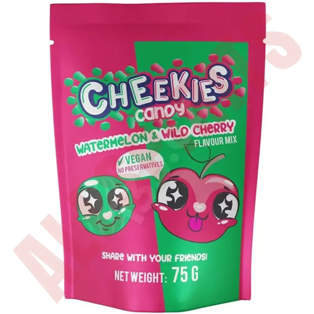 Cheekies Watermelon & Wild Cherry Mix 75g - AllSpirits