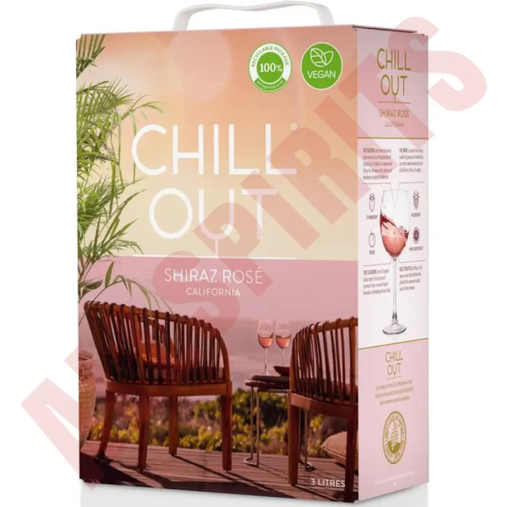 Chill Out Shiraz Rosé 12% 3 ltr. - AllSpirits