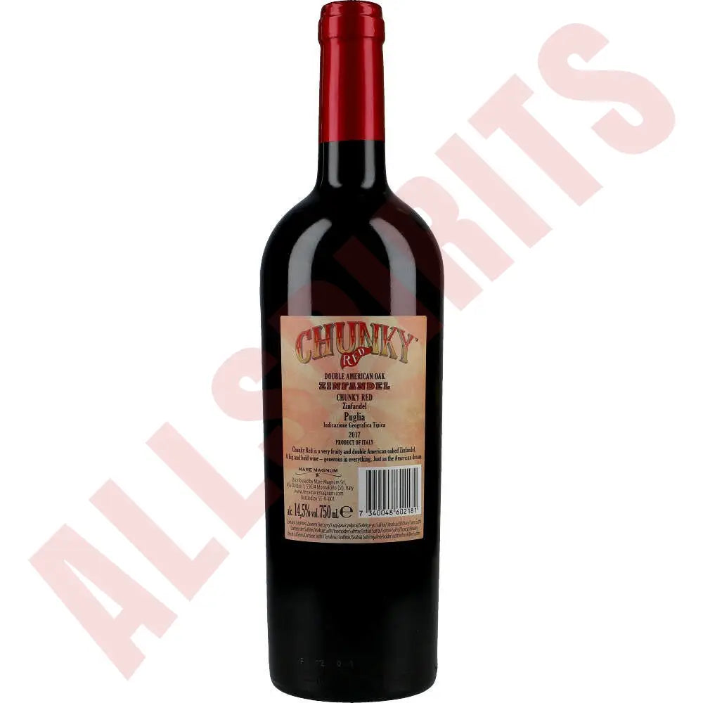 Chunky Zinfandel 14,5% 0,75 tr. - AllSpirits