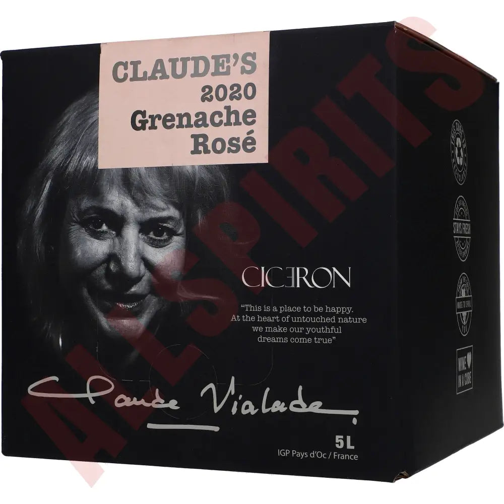 CLAUDES 2019 Grenache Rosé 12,5 % 5 ltr - AllSpirits