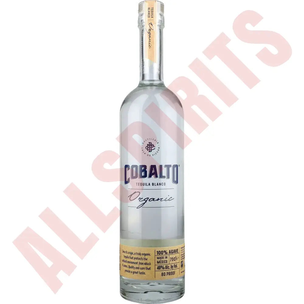 Cobalto Tequila Blanco 40% 0,7 ltr. BIO (RB) - AllSpirits