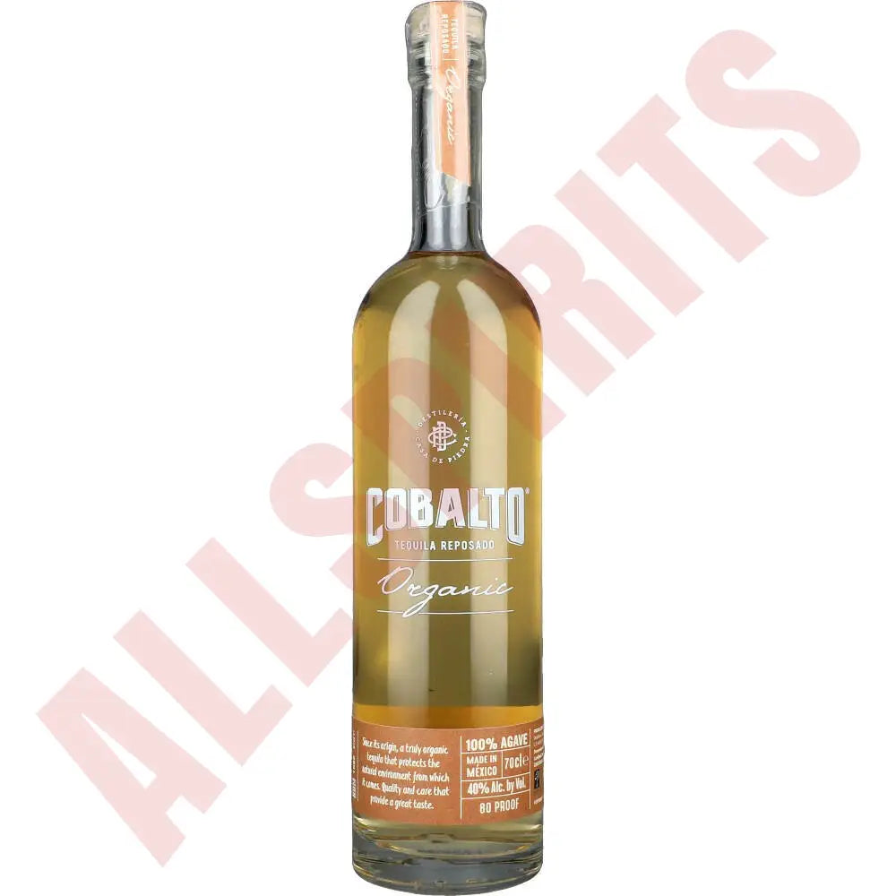 Cobalto Tequila Reposado 40% 0,7 ltr. BIO - AllSpirits