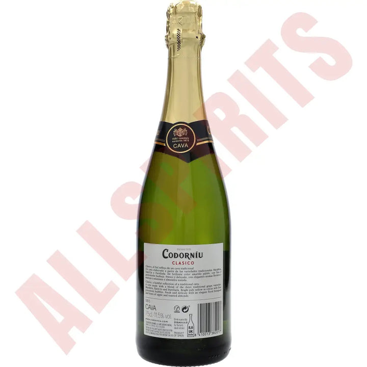 Codorníu Clasico Seco 11,5% 0,75L - AllSpirits