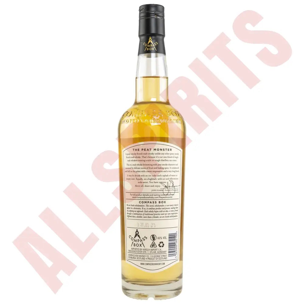 Compass Box Peat Monster Blended Malt 46% 0,7l - AllSpirits