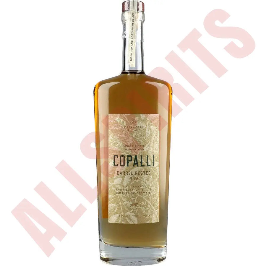 Copalli Barrel Rested Rum 44% 0,7 ltr - AllSpirits