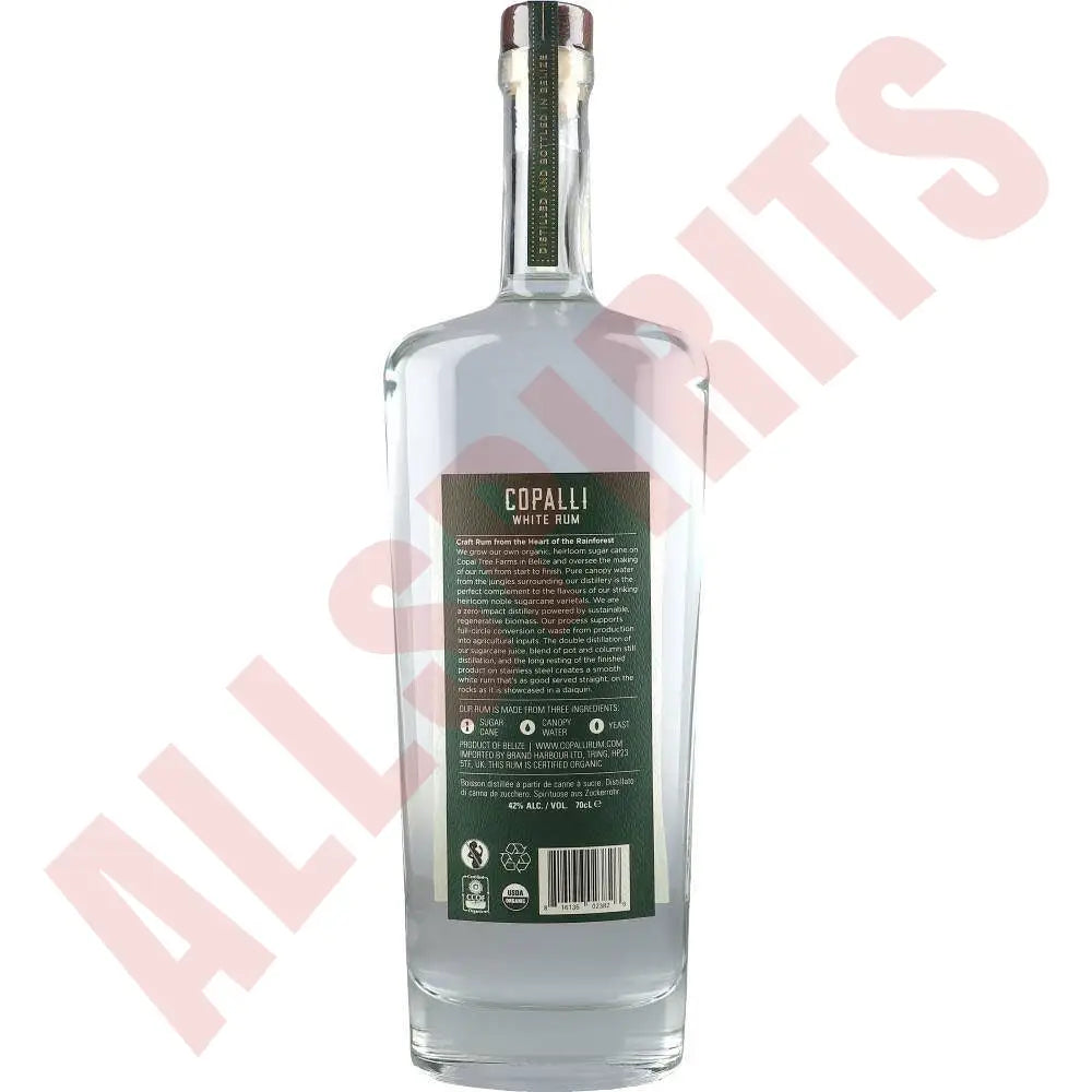 Copalli White Rum 42% 0,7 ltr - AllSpirits