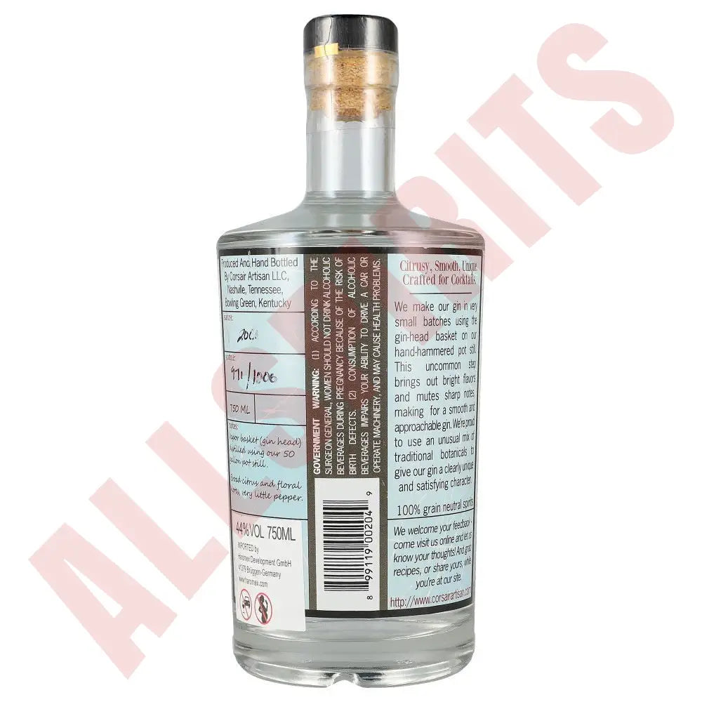 Corsair Gin 0,75L -US- 44% - AllSpirits