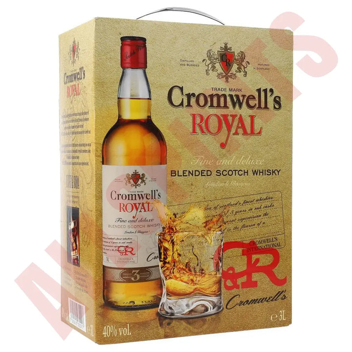 Cromwell`s Royal 40% 3 ltr. BIB - AllSpirits