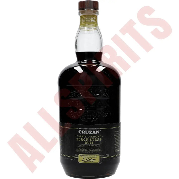 Cruzan Black Strap Rum 40% 1 ltr. - AllSpirits