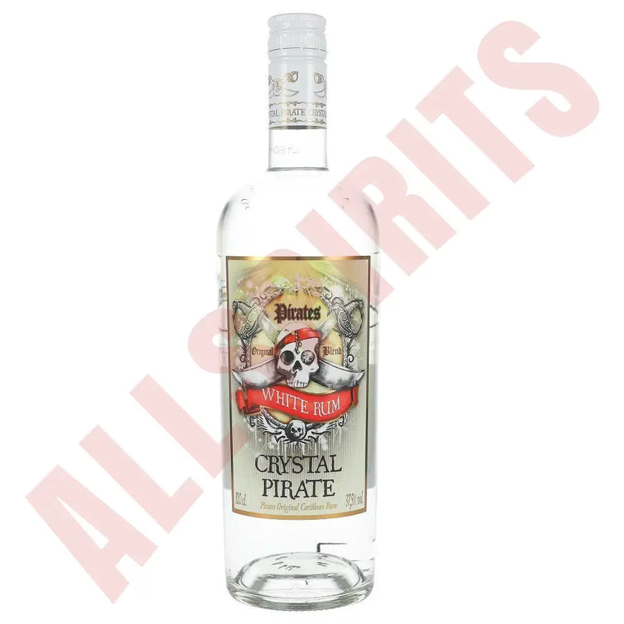 Crystal Pirate White Rum 37,5% 1 ltr. - AllSpirits