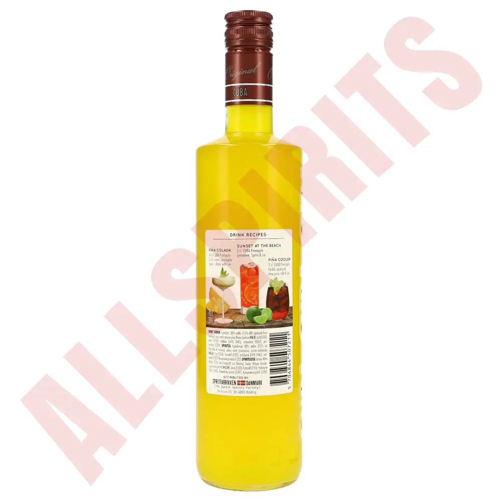 Cuba Pineapple 30% 0,7 ltr.