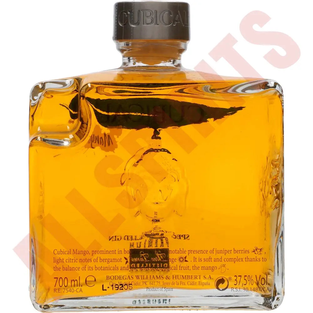 Cubical Premium Special Distilled Gin Mango 0,7 ltr. 37,5% - AllSpirits