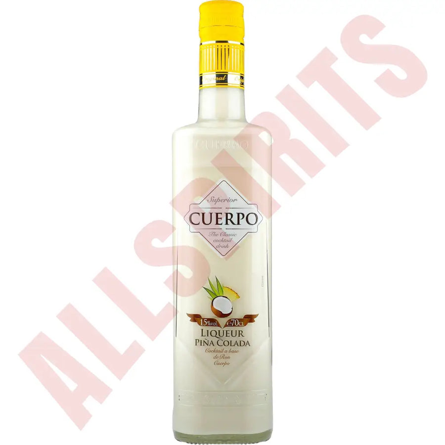 Cuerpo Liqueur Pina Colada 15% 0,7 ltr. - AllSpirits