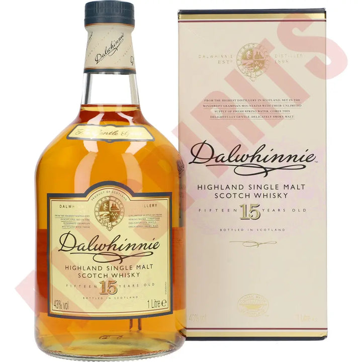 Dalwhinnie 15 Years 43% 1 ltr. - AllSpirits