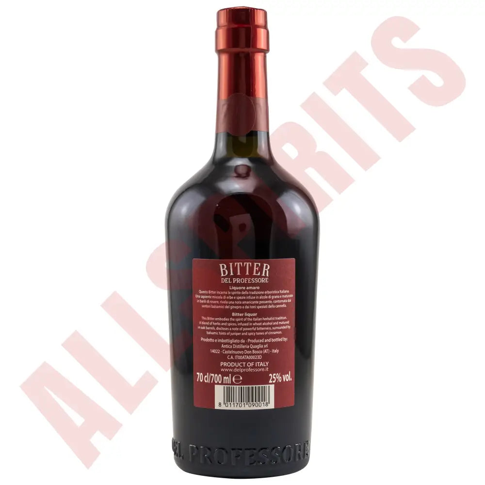 Del Professore Bitter 25% 0,7l - AllSpirits