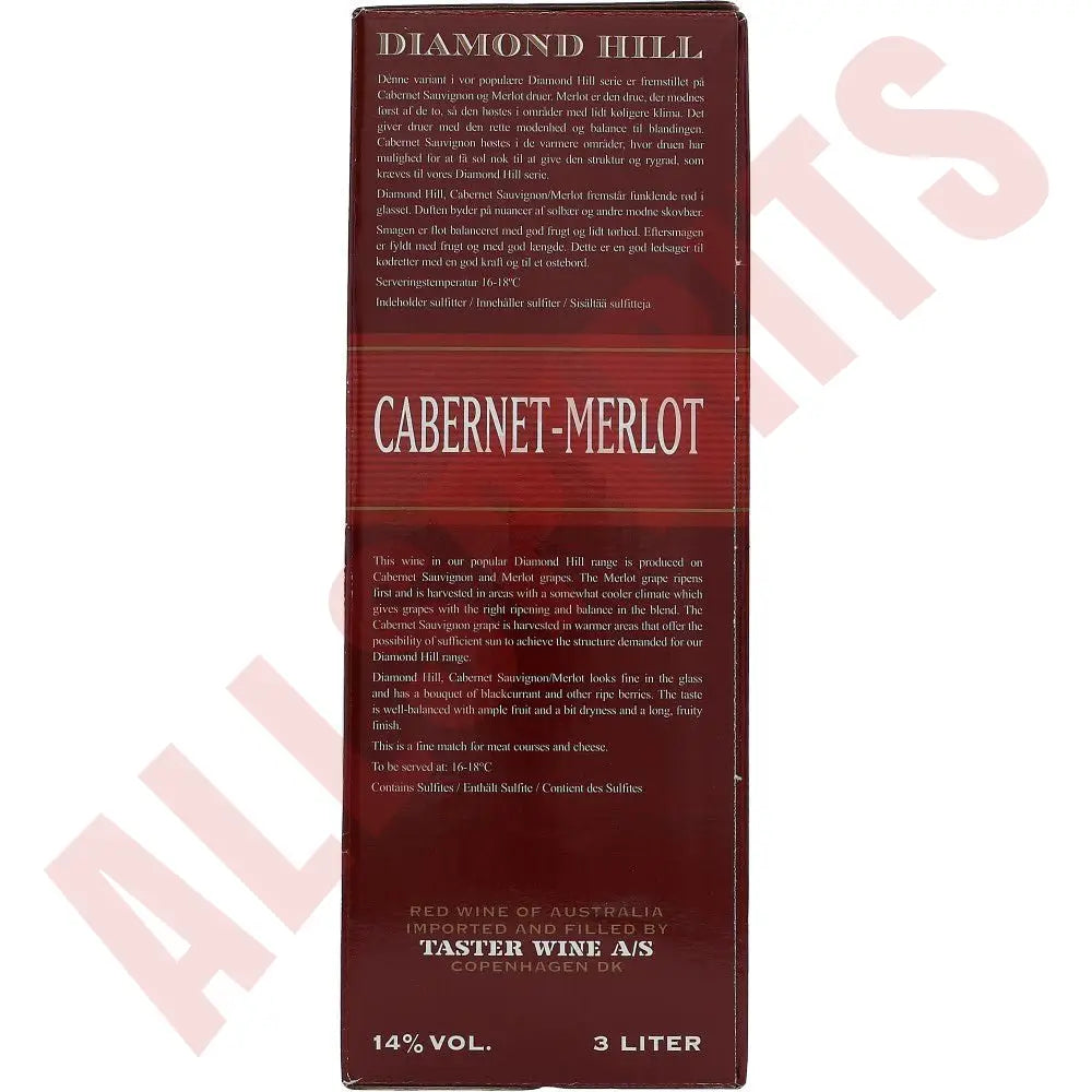 Diamond Hill Cabernet / Merlot 13,5% 3 ltr. - AllSpirits