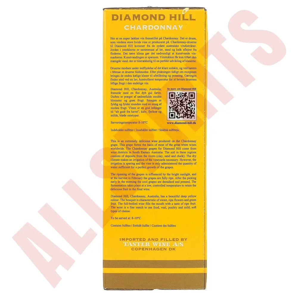 Diamond Hill Chardonnay 13,5% 3 ltr. - AllSpirits