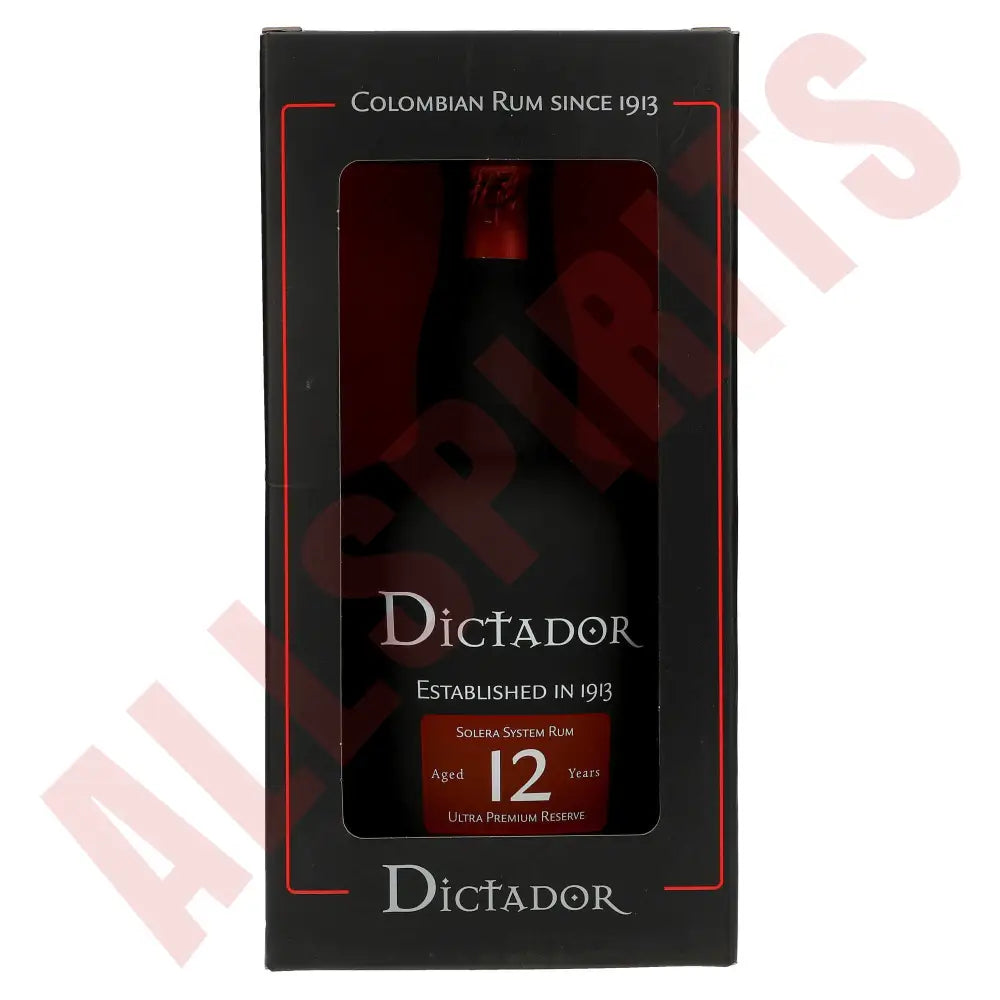 Dictador 12 Years 40% 0,7 ltr. - AllSpirits