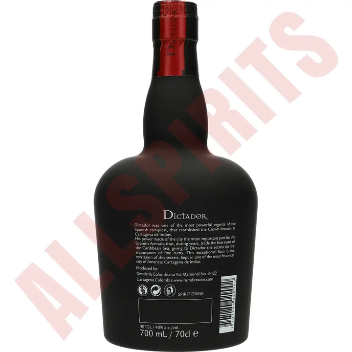 Dictador 12 Years 40% 0,7 ltr. - AllSpirits