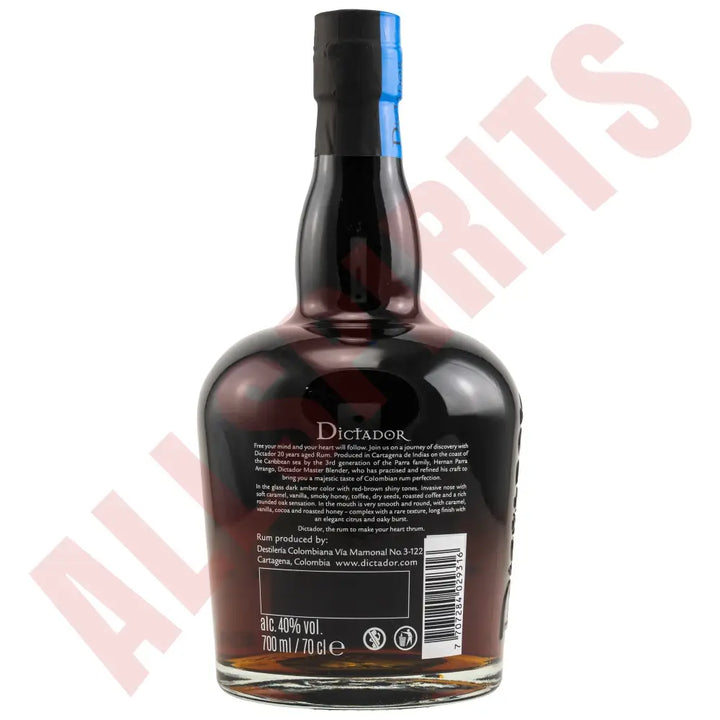 Dictador 20 y.o. Icon Reserve 40% 0,7l - AllSpirits