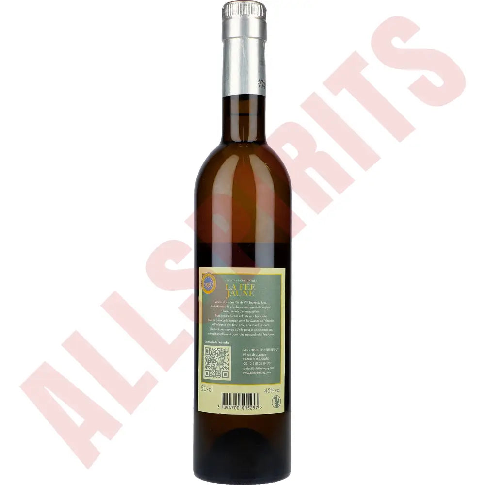 Distillerie Pierre Guy Absinthe de Pontarlier La Fee Jaune 45% 0,5 ltr. - AllSpirits