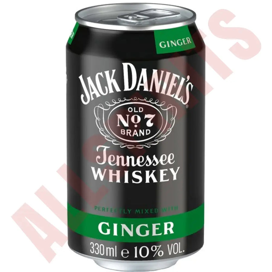 DPG Jack Daniel's & Ginger 10% 12x 0.33 ltr. - AllSpirits