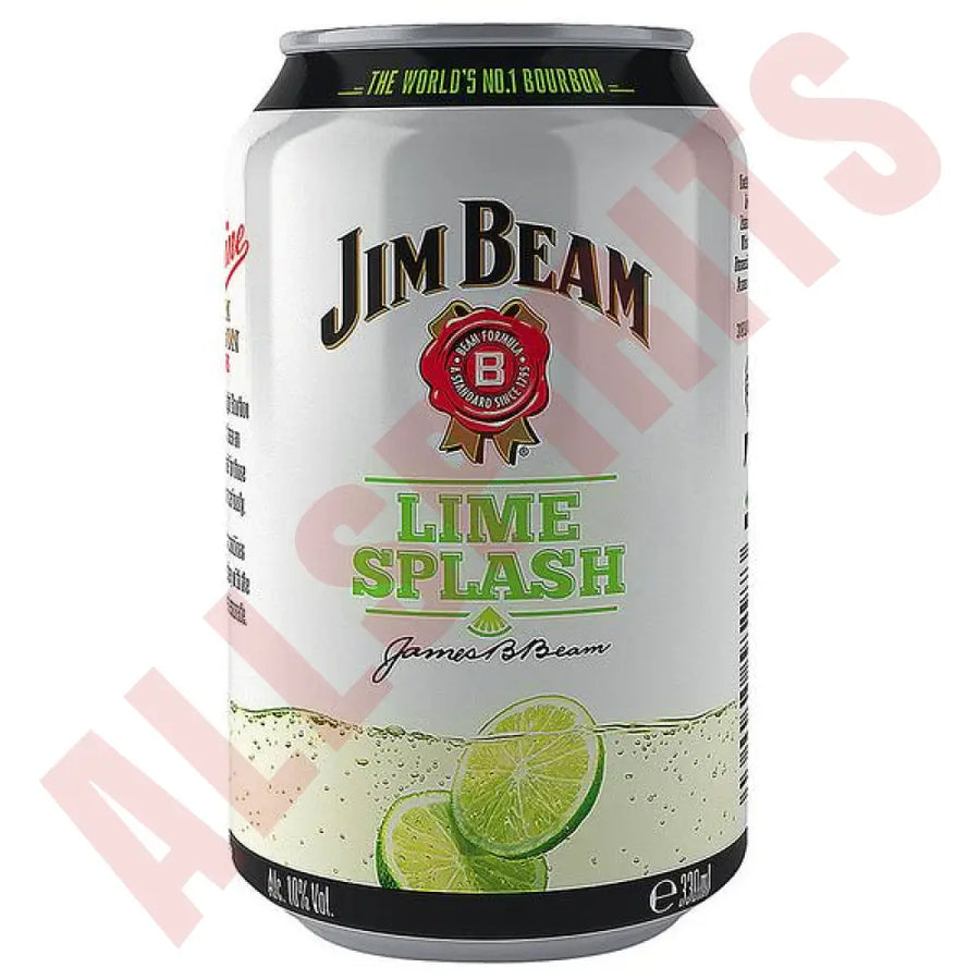 DPG Jim Beam Lime Splash 10% 0.33 ltr. - AllSpirits