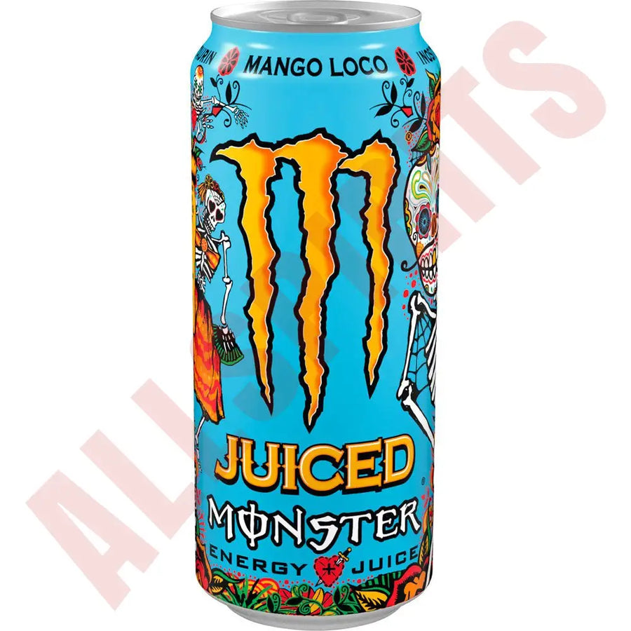 DPG Monster Energy Juiced Mango Loco 12x0,5 ltr. zzgl. DPG Pfand - AllSpirits