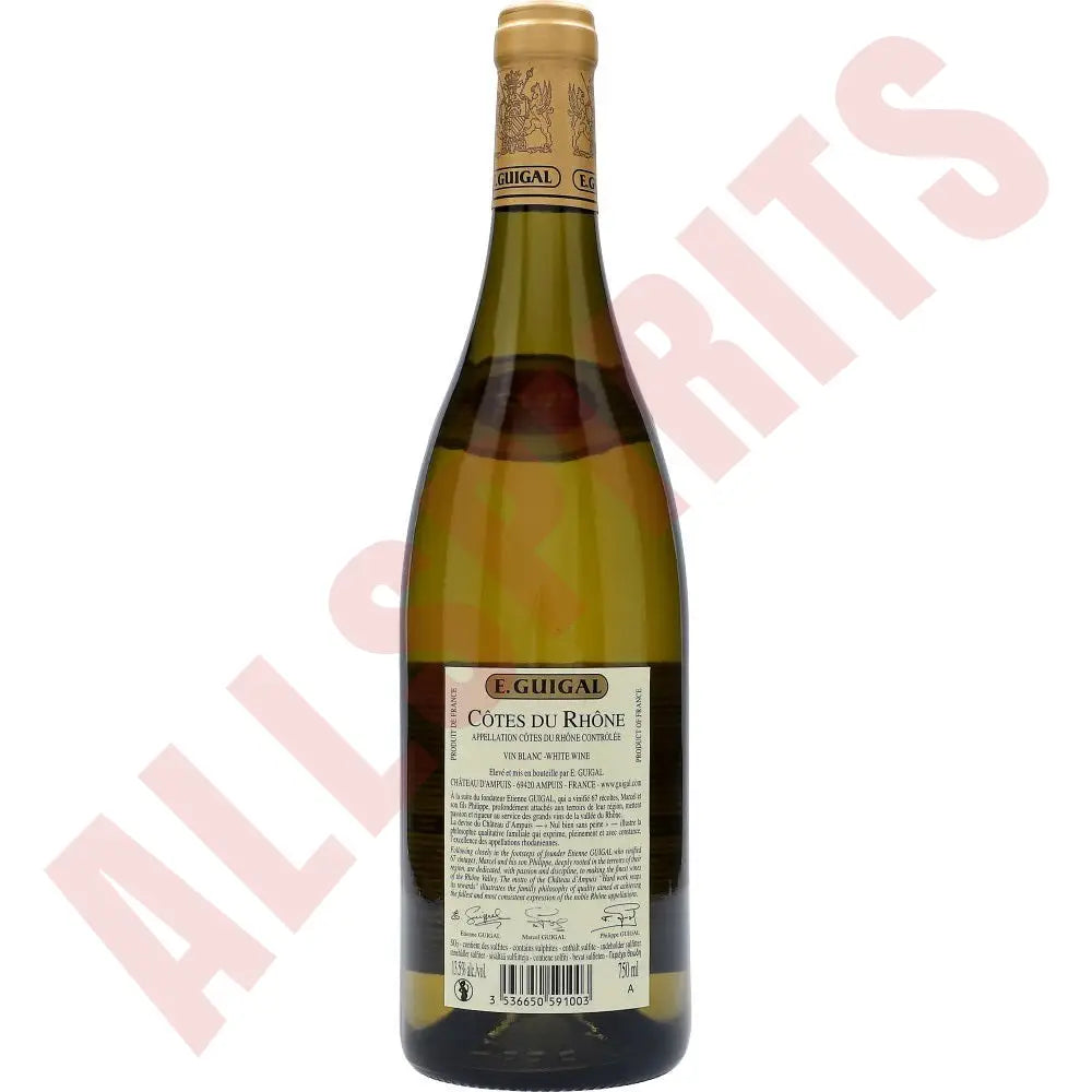 E.Guigal Cotes Du Rhone Blanc 14% 0,75 ltr. - AllSpirits