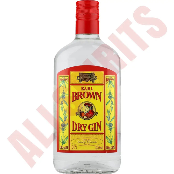 Earl Brown Dry Gin 37,5% 0,7 ltr. - AllSpirits