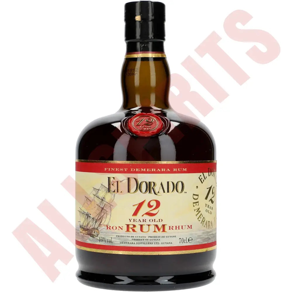 El Dorado 12 Years 40% 0,7 ltr. - AllSpirits