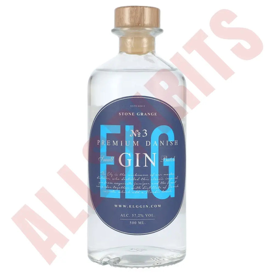 Elg No. 3 Gin Navy Strength 0,5L 57,2% - AllSpirits