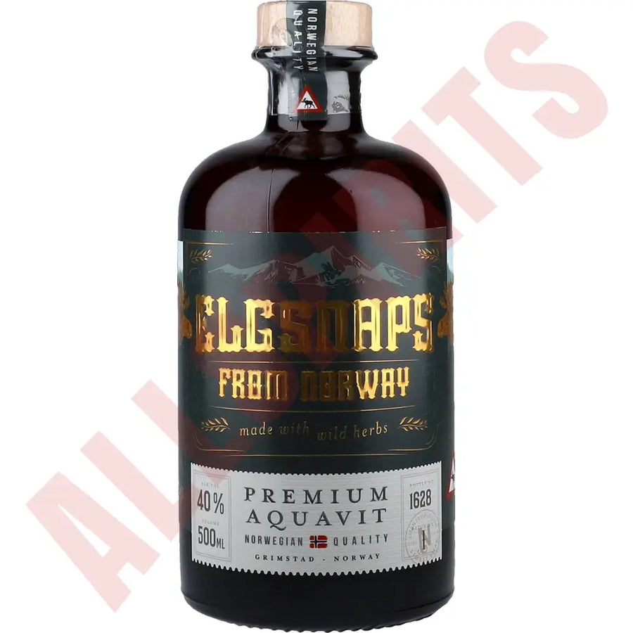 Elgsnaps Premium Aquavit 40% 0,5 ltr. - AllSpirits