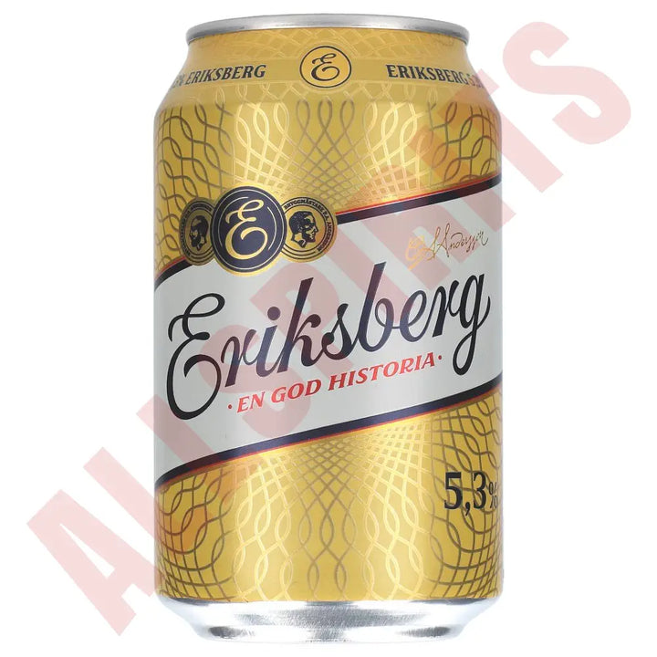 Eriksberg 5,3% 24x 0,33 ltr. zzgl. DPG Pfand - AllSpirits