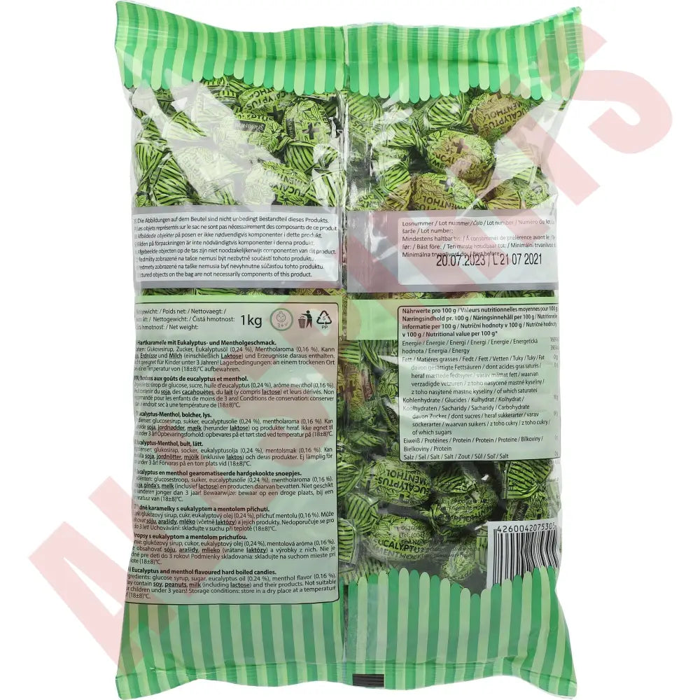 Eukalyptus-Menthol Lys 1 kg - AllSpirits