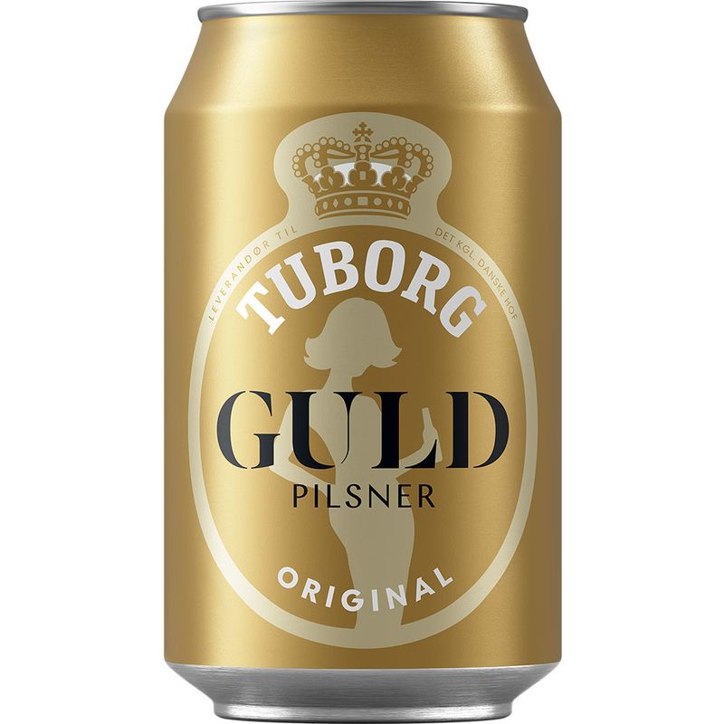 Dose Tuborg Guld Pilsner 0,33 Liter