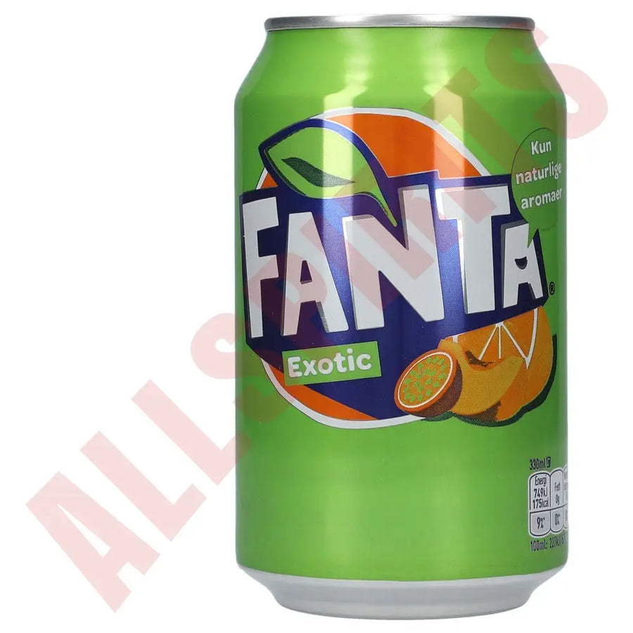 Fanta Exotic 24x 0,33 ltr. zzgl. DPG Pfand - AllSpirits