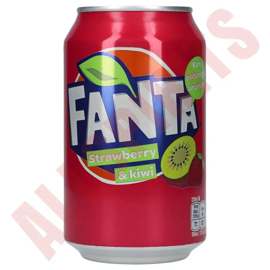 Fanta Strawberry & Kiwi 24x 0,33 ltr. zzgl. DPG Pfand - AllSpirits