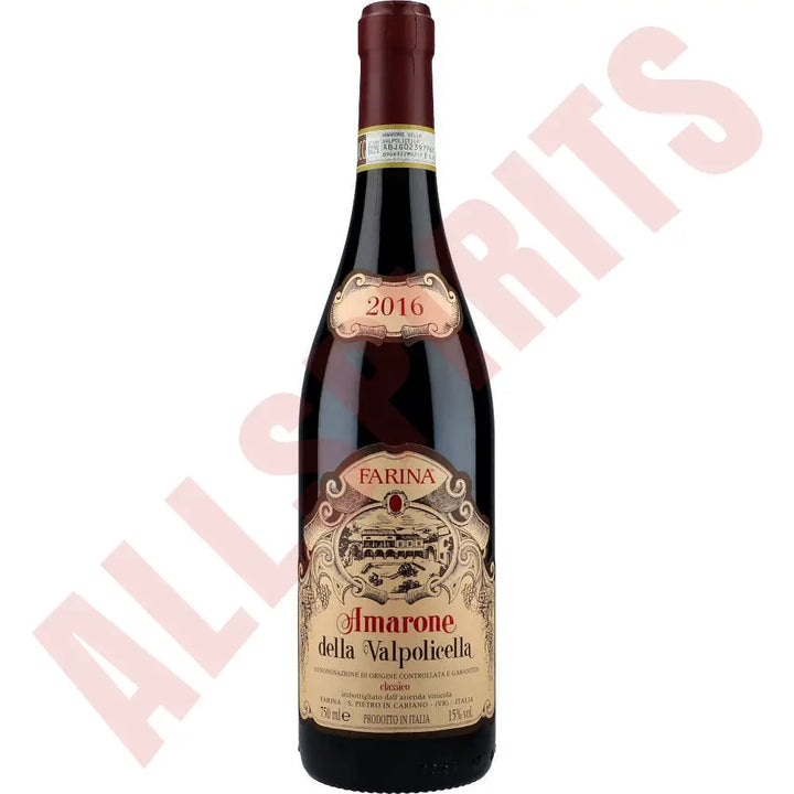 Farina Amarone della Valpolicella 15% 0,75 ltr. - AllSpirits