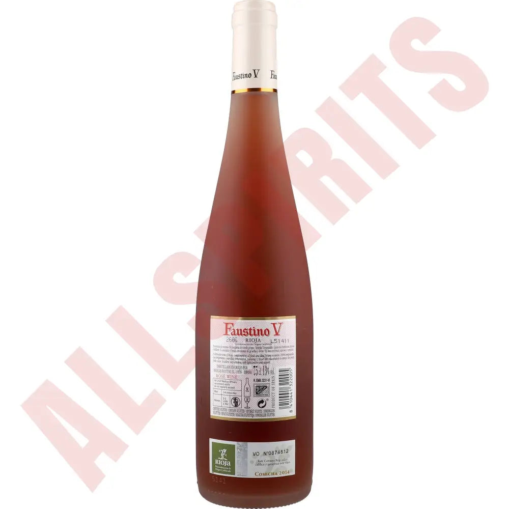 Faustino V Tempranillo rosado 13% 0,75 ltr - AllSpirits