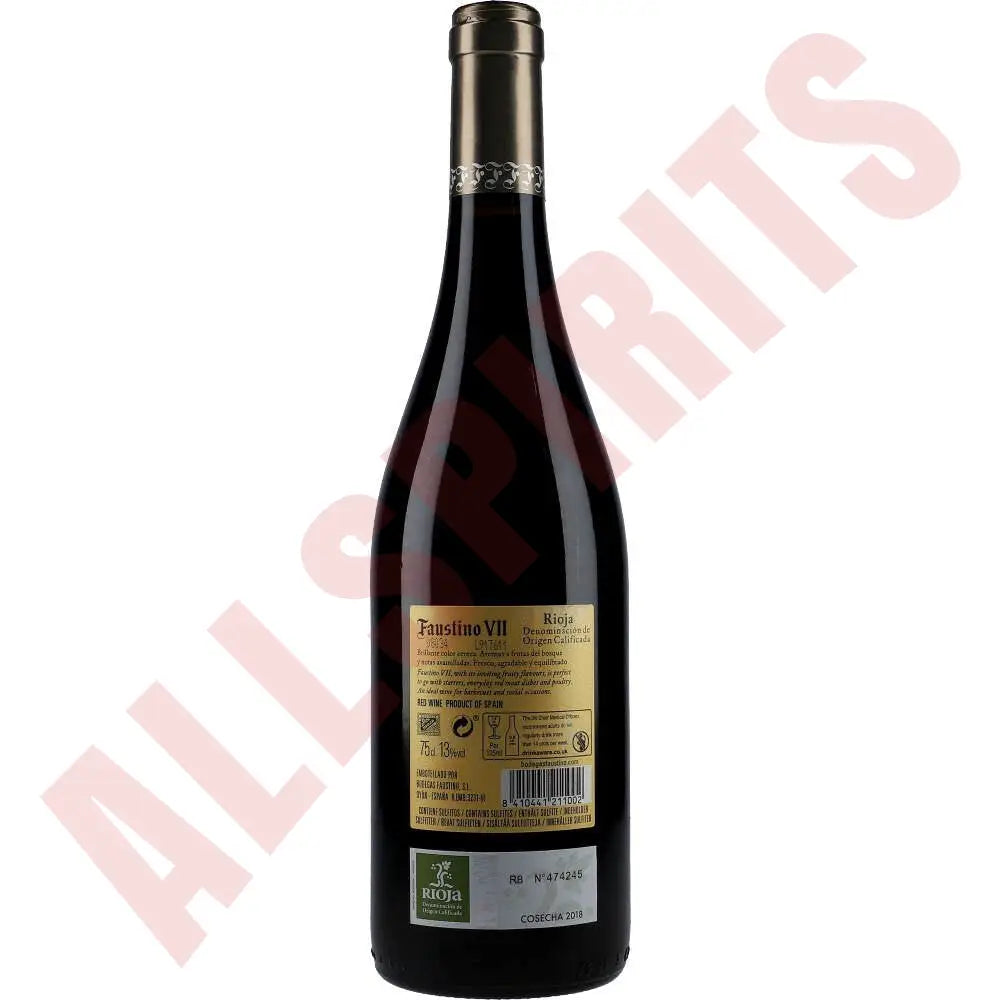 Faustino VII Rioja Tempranillo 13% 0,75 ltr. - AllSpirits