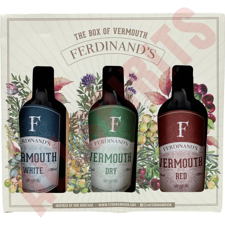 Ferdinand’s Box of Vermouth 3x20cl 3x0,2l - AllSpirits