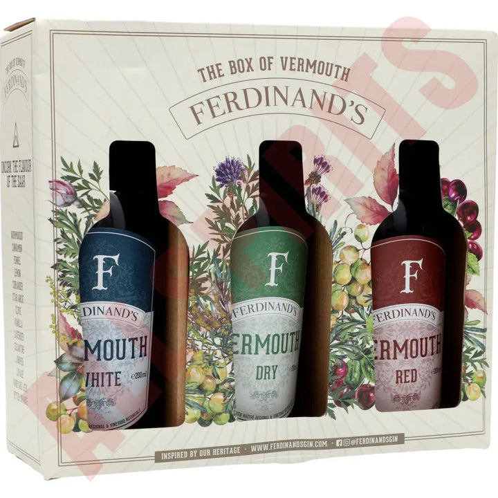 Ferdinand’s Box of Vermouth 3x20cl 3x0,2l - AllSpirits