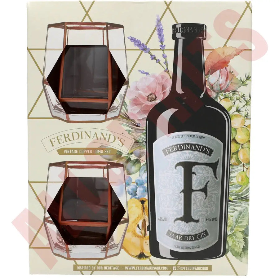 Ferdinand's Copper Comb Set 0,5l 44% - AllSpirits