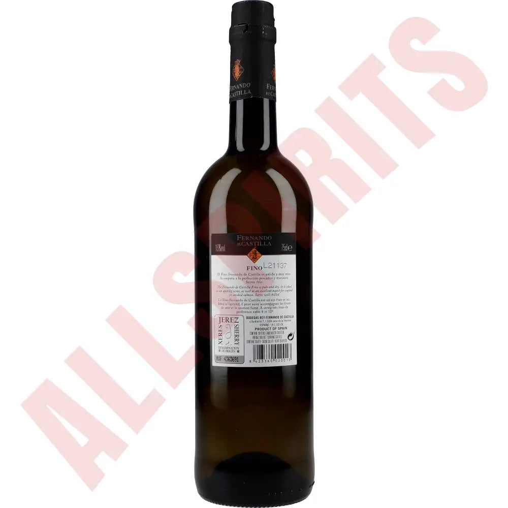 Fernando de Castilla Sherry Fino Classic Dry 0,75L 15% - AllSpirits