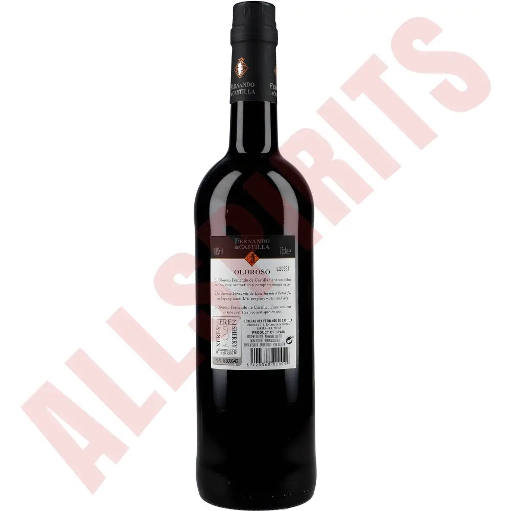 Fernando de Castilla Sherry Oloroso Classic 0,75L 18% - AllSpirits