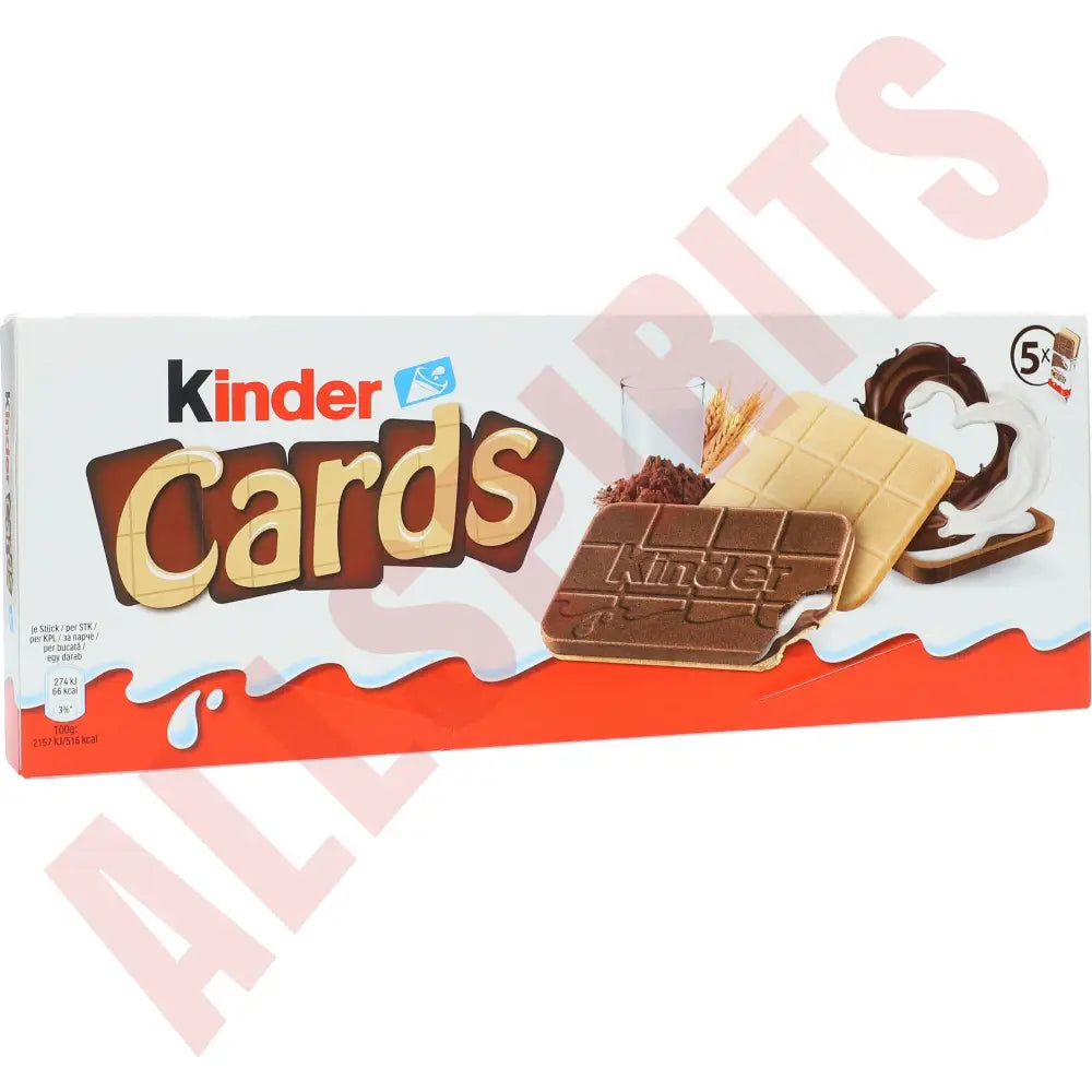 Ferrero Kinder Cards 128g - AllSpirits