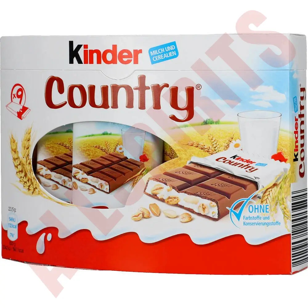 Ferrero Kinder Country 9er 211,5g - AllSpirits