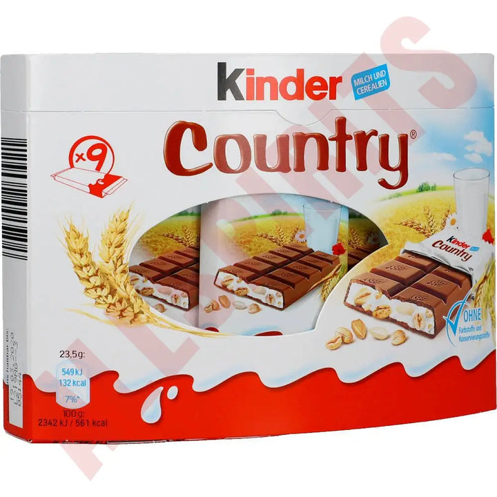 Ferrero Kinder Country 9er 211,5g - AllSpirits